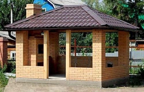 Какие материалы можно использовать для строительства беседки закрытого типа. Конструкции закрытых беседок