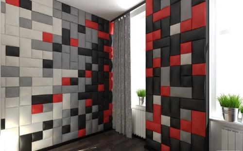 Монтаж мягких панелей на стены своими руками. Схема мягких панелей