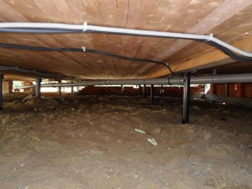 Утепление цоколя пеноплексом свайный фундамент. Для чего необходимо утеплять свайный фундамент?