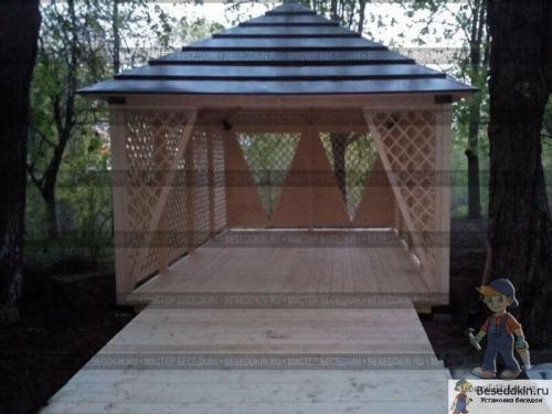Строим беседку своими руками: пошаговый инструмент 30 Строим беседку своими руками: пошаговый инструмент 30