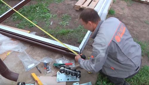 Откатные или распашные ворота. Прочность конструкции, ремонтопригодность 09