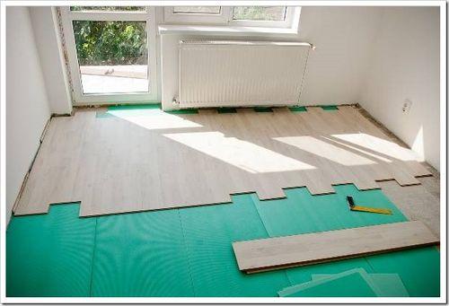 Ламинат на теплый пол без подложки. Как все сделать по инструкции