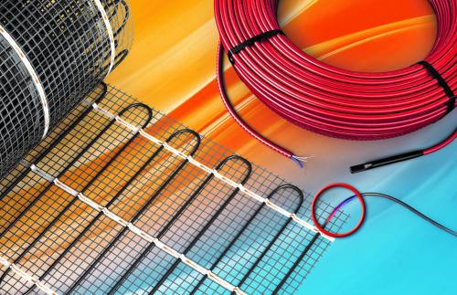 Монтаж электрического теплого пола под плитку. Электрический теплый пол под плитку