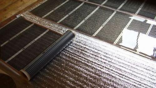 Подложка под ламинат на электрический теплый пол. Подложка под инфракрасный теплый пол: как выбрать теплоизоляцию, инструкция к укладке