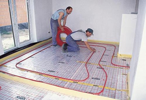 Укладка тёплого пола под плитку водяного. Укладка теплого водяного пола под плитку: рекомендации и пошаговая инструкция