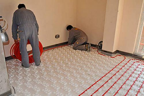 Укладка тёплого пола под плитку водяного. Укладка теплого водяного пола под плитку: рекомендации и пошаговая инструкция
