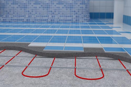 Укладка тёплого пола под плитку водяного. Укладка теплого водяного пола под плитку: рекомендации и пошаговая инструкция