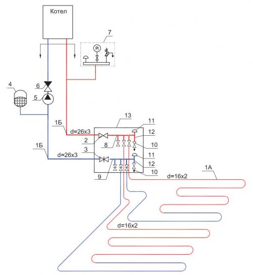 Теплый пол в частном доме своими руками. Подготовительный этап 05 Теплый пол в частном доме своими руками. Подготовительный этап 05