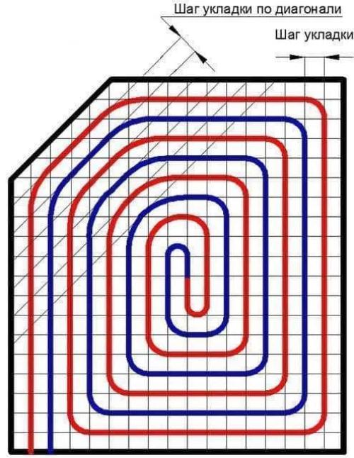 Программа для расчета водяного теплого пола. 