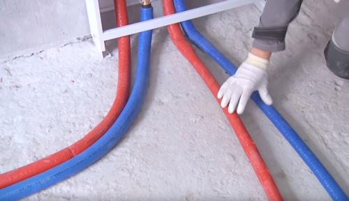 Теплый пол водяной коллектор. Подключение труб теплого пола к гребенке