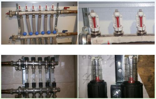 Теплый пол водяной коллектор. Подключение труб теплого пола к гребенке