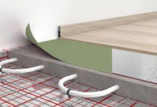 Монтаж водяного теплого пола под ламинат своими руками 08