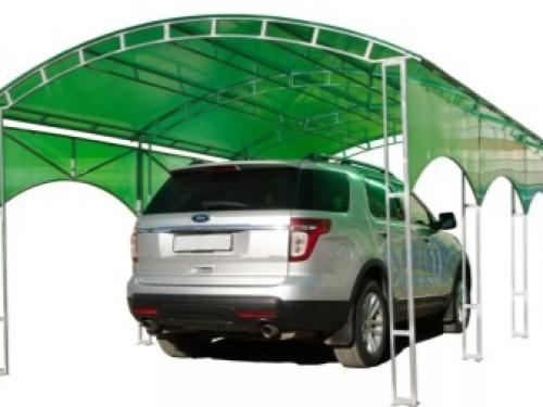 Навес для машины из поликарбоната. Особенности и разновидности 03 Навес для машины из поликарбоната. Особенности и разновидности 03