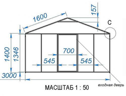 Как сделать каркас теплицы из профильной трубы своими руками