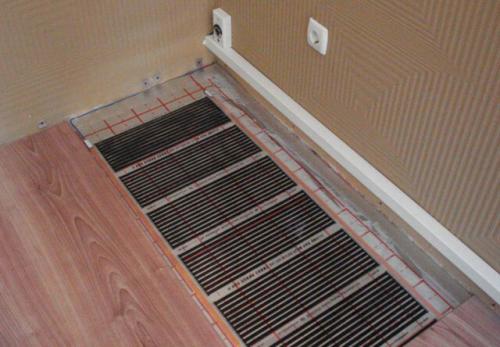 Тёплый пол на деревянный пол. Способы сухой сборки тёплого пола 05