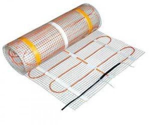 Теплый пол электрический маты. Монтаж нагревательных матов теплого пола под плитку из кафеля
