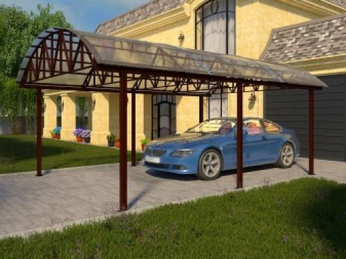 Виды навесов под машину. Разновидности 09 Виды навесов под машину. Разновидности 09