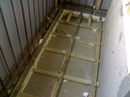 Полы на балконе из фанеры своими руками. Пол на балконе из фанеры