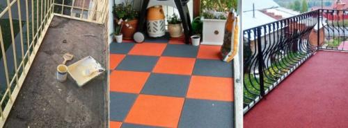 Как укрепить пол на балконе. На открытом балконе или лоджии