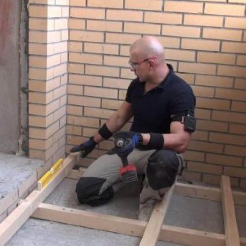 Как утеплить пол на балконе своими руками. Как утеплить пол на балконе