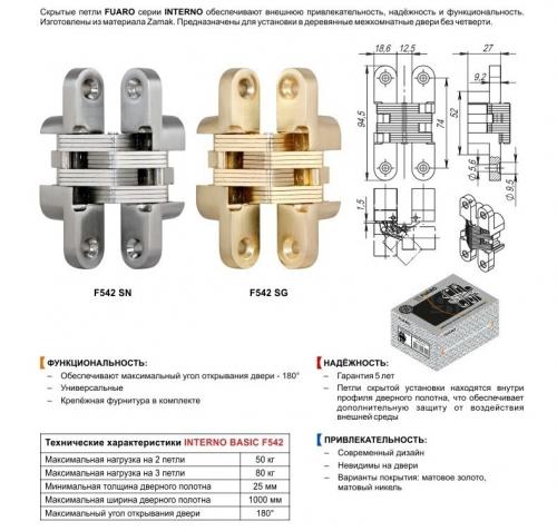Скрытые петли для межкомнатных дверей. Функции и особенности скрытых петель