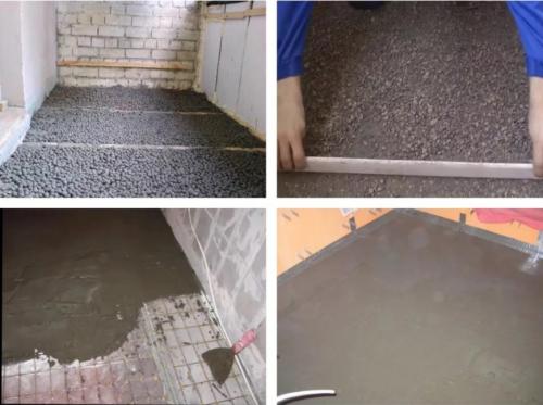 Как сделать пол на балконе в новостройке. Как сделать пол на балконе своими руками