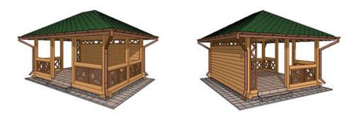 Создай свою идеальную беседку с помощью нашей подборки чертежей 01