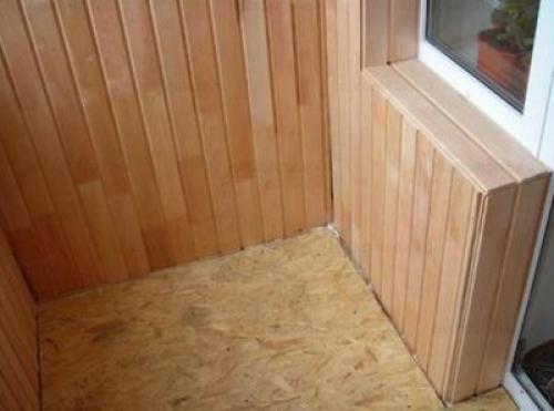 Пол на лоджии фанера или дсп. Пол на балконе из фанеры: выбор материала и монтаж