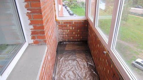 Пол на балконе пошагово. Технология изготовления стяжки своими руками