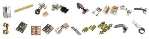 Виды дверных петель для шкафов. Виды петель по конструкции