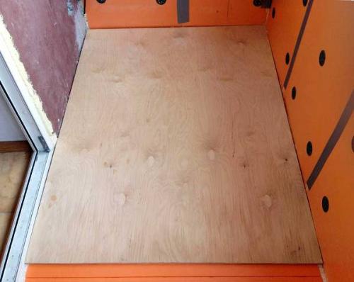 Пол на холодном балконе. Какой пол сделать на неотапливаемом балконе