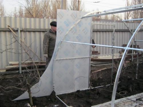 Основные этапы установки теплицы из поликарбоната. Инструкция: создание теплицы своими руками