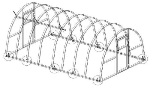 Как правильно установить теплицу. ИНСТРУКЦИЯ ПО СБОРКЕ ТЕПЛИЦЫ «У-ДАЧНАЯ»