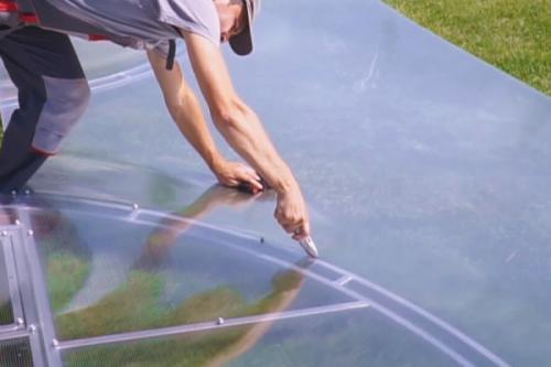 Проектирование и установка теплицы ЗАВОД теплиц РУ в Солнечногорске 10