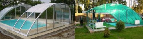 Каркас навеса из профильной трубы. Расчет оптимальной формы навеса 08