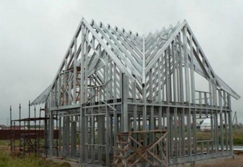 Расчет каркаса из профильной трубы. Конструкция металлокаркасного дома