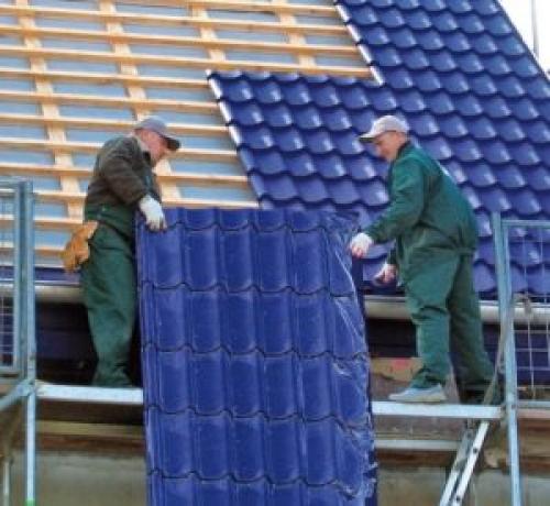 Правильная технология монтажа металлочерепицы. Специфика кровельного пирога 16