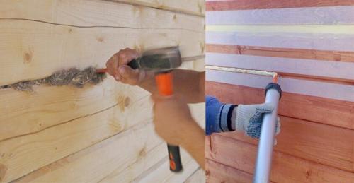 Какие технологии используются для утепления стен брусового дома. Подготовка дома из бруса под утепление