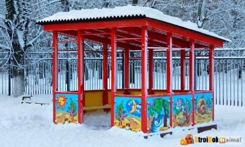 Как сделать беседку безопасной для детей и животных. Домики