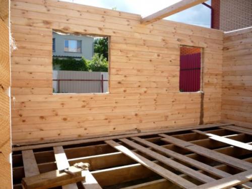 Как утеплять пол дома из бруса. Этапы строительства пола в доме из бруса