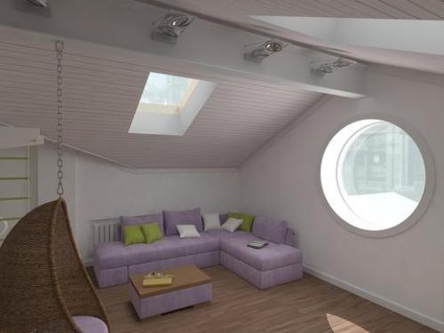 Стиль кантри в интерьере: как создать мансарду в духе американской глубинки 05