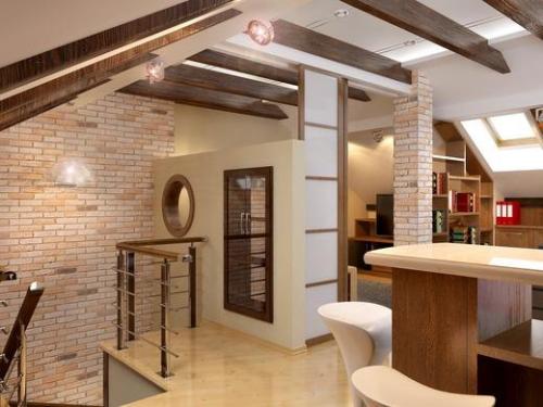 Стиль кантри в интерьере: как создать мансарду в духе американской глубинки 06