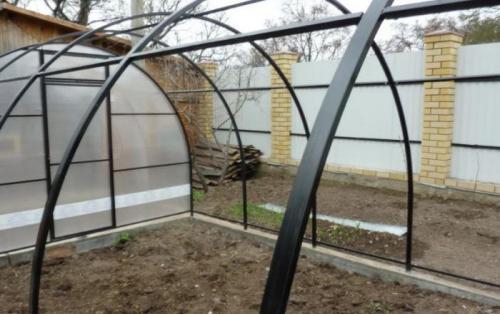 Двускатная теплица из профильной трубы своими руками. Теплица и парник своими руками из профильной трубы