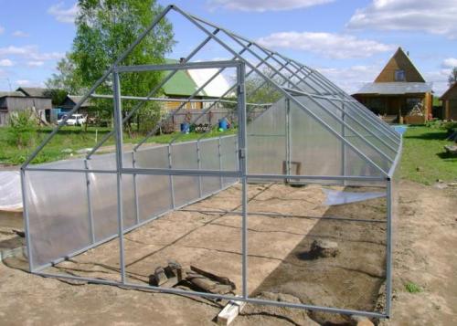 Чертежи теплиц из профильной трубы с размерами. Пошаговая инструкция, как спроектировать и построить теплицу из профильной трубы: готовые чертежи и фото лучших идей