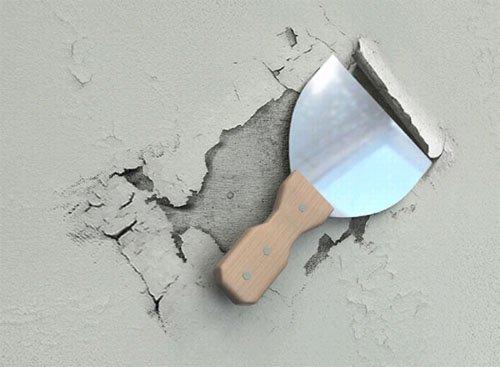 Можно ли шпаклевать на водоэмульсионную краску. Как вести шпатлевание