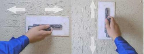 Декоративная шпаклевка стен своими руками. Декоративная штукатурка из обычной шпаклевки своими руками