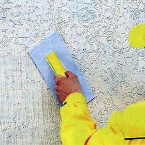 Нанесение декоративной штукатурки валиком. Как наносить декоративную штукатурку «короед»?