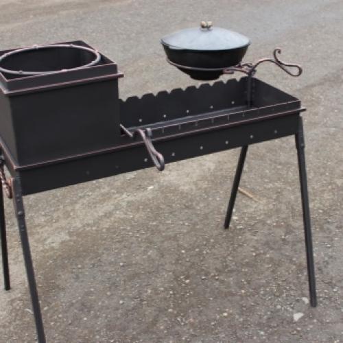 Мангалы для беседки с дымоходом своими руками. Виды барбекю и особенности размещения 08