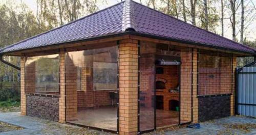 Мангал для беседки своими руками. Беседка с мангалом своими руками: виды печей, материалы, строительство.
