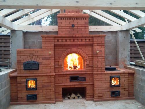 Мангалы для беседки с дымоходом своими руками. Виды барбекю и особенности размещения